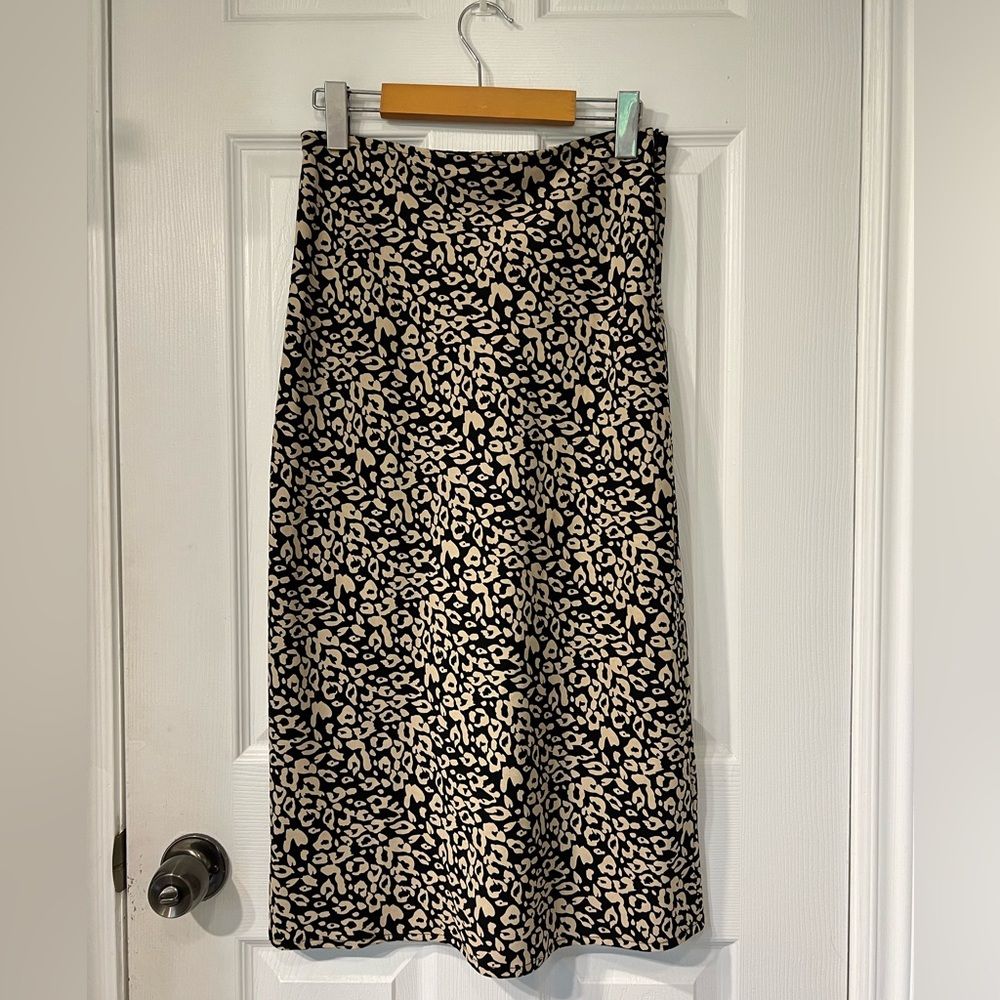Leopard Print Women’s Skirt